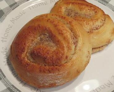 Nuss-Schnecken mit Holunderblüten-Madre