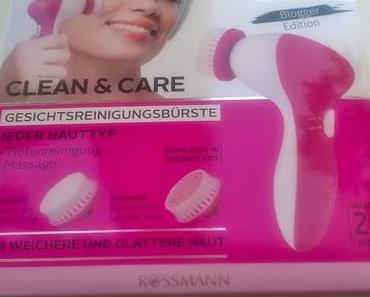 Rival de Loop "Clean & Care" Gesichtsreinigungsbürste (Blogger-Edition)