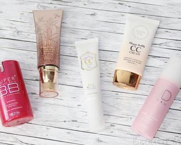 Der Unterschied zwischen BB, CC und DD Cream