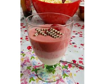 Erdbeer-Joghurt-Schichtdessert