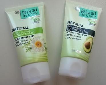 Rival de Loop "Natural" Beruhigende Tagescreme & Reichhaltige Nachtcreme