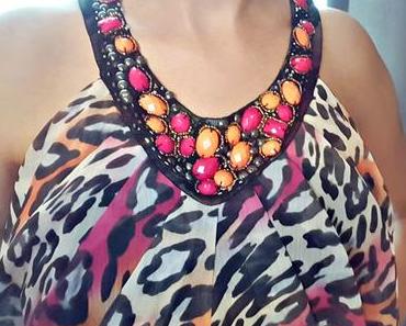 Buntes Sommer Strandkleid von Elise Ryan