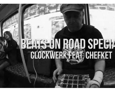 Clockwerk und Chefket freestylen in der Berliner U-Bahn // Beats on Road Special // Video