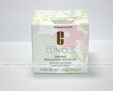 CLINIQUE blended face powder and brush