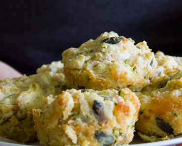 Zucchini-Schafkäse-Muffins