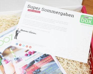 Brandnooz Genuss Box Juli 2016