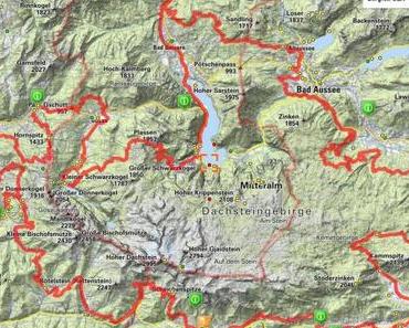 Mit dem Mountainbike um den Dachstein