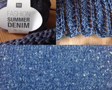 Jeans bestrickend – oder – Ein neuer Pulli auf den Nadeln