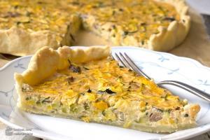 Zucchini-Quiche (vegetarisch)