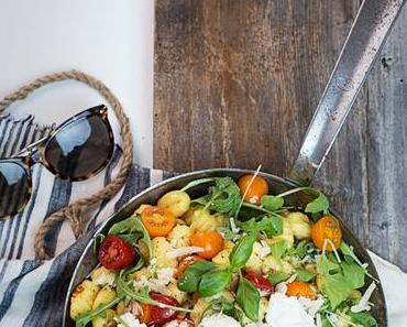 Gebratene Gnocchi mit bunten Tomatenraritäten & Rucola