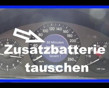 Mercedes W211 Zusatzbatterie tauschen SBC Fehlermeldungen