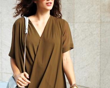 Topshop Wrapped Dress