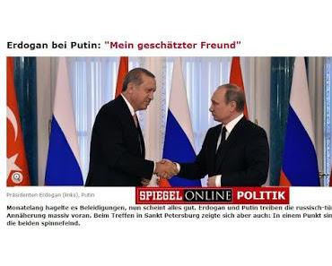 Putin und Erdogan - Ein Herz und eine Seele?
