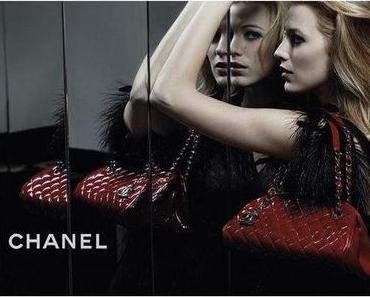 Blake Lively für Chanel Mademoiselle Handbag Campaign