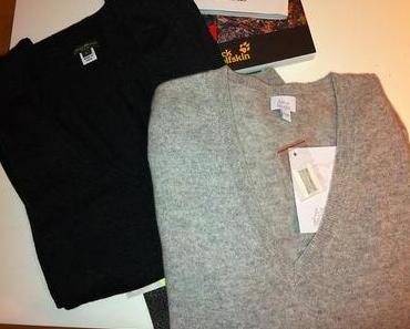 "Cashmere is a great fabric because it glides over problem areas, can be dressed up or down and makes you feel good and luxurious." (Anne Hankey)