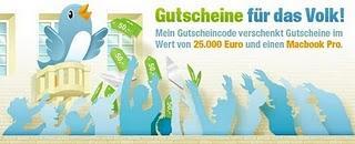 Gutscheine für das Volk