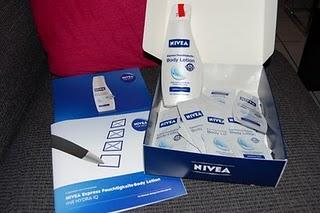 Ich darf die neue Nivea Express Feuchtigkeitslotion testen!