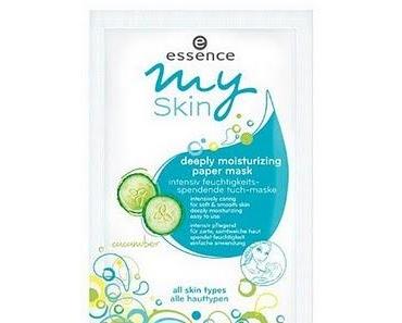 My Skin - deeply moisturizing paper mask - Essence