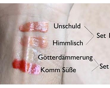 Swatches Rouge Bunny Rouge - Neuheiten 11.04.2011 Lipgloss-Sets