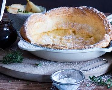 Dutch Baby mit Bacon Jam und Whisky Birne { Werbung für Hagen Grote }