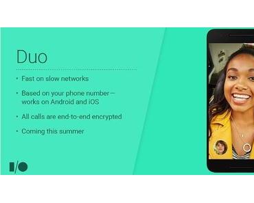 Googles Videotelefonie-App Duo für alle freigegeben
