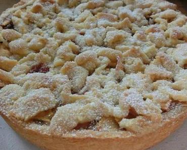 Feigen-Apfel-Tarte mit Maronencreme