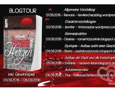 [Blogtour] Ankündigung Blogtour "Brennende Herzen - Dark River" von Jana Martens