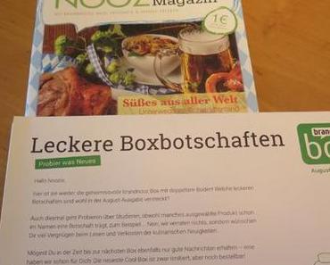 Die Brandnooz Box / August