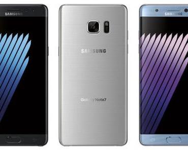 Samsung Galaxy Note 7 : Weltweiter Verkaufsstop und Rückruf