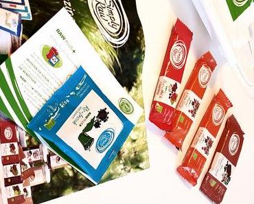 Simply Raw Müsliriegel Tasche