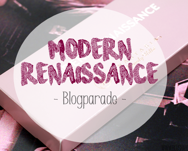 |Blogparade| Anastasia Beverly Hills Modern Renaissance Palette & Look