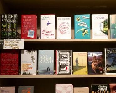 Eine Buchhandlung und die Longlist