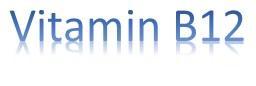 B12 Mangel bei Veganern
