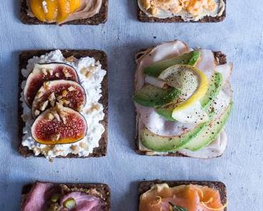 dänisches Smørrebrød sechs mal anders
