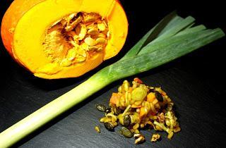 Kürbis-Getreide-Salat