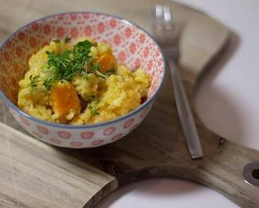 Kürbis Risotto