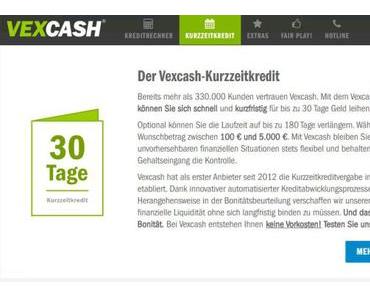 Vexcash – Der Dienstleister unter den Kreditanbietern