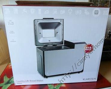 Frisches Brot aus dem Country Life Brotbackautomaten #Klarstein #Technik #Food