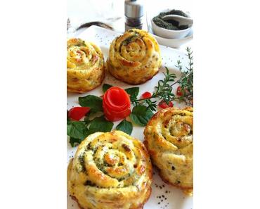 Frühstück-Rühreier-Rosentraum, nicht nur himmlisch anzuschaun!