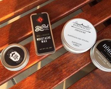 Viermal Bartwachs von beardandshave.de