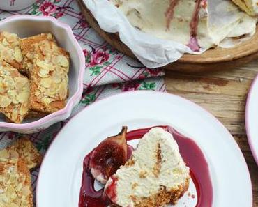 Kalter Eistraum! Frozen Cheesecake mit Rotwein-Feigen