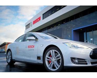 Bosch zeigt selbstfahrendes Auto