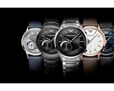 Die erste Hybrid Smartwatch von Emporio Armani
