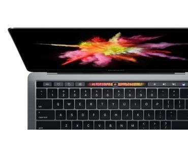 MacBook Pro mit Touchbar aber ohne Touch Display