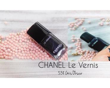 CHANEL - 538 Gris Obscure - Nail Colour  •  Rouge Allure Ink. Collection •