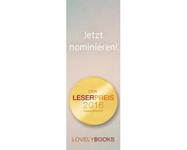 [Dies & Das] Der LESERPREIS 2016 - Beste Bücher bei Lovelybooks