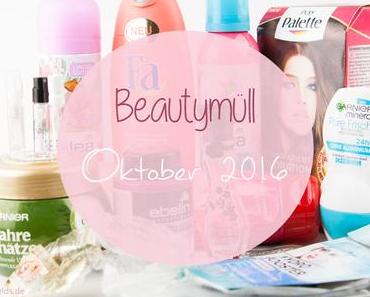 Goodbye Oktober - Beautymüll (aufgebraucht)