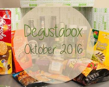 Degustabox - Oktober 2016 - unboxing