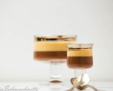 Chocolate and caramell panna cotta – Schokoladen und Karamell panna cotta + Gewinnspiel