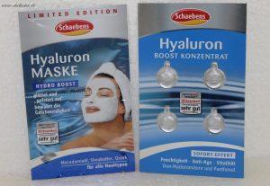 Schaebens Hyaluron Maske und Boost Konzentrat
